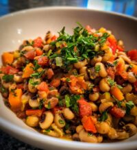 mediterranean black eyed peas