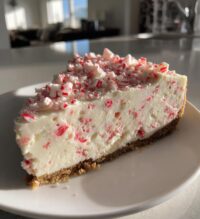 no bake peppermint cheesecake