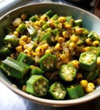 okra and black eyed peas