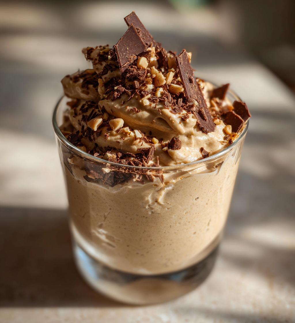 peanut butter mousse