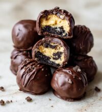 peanut butter oreo buckeyes