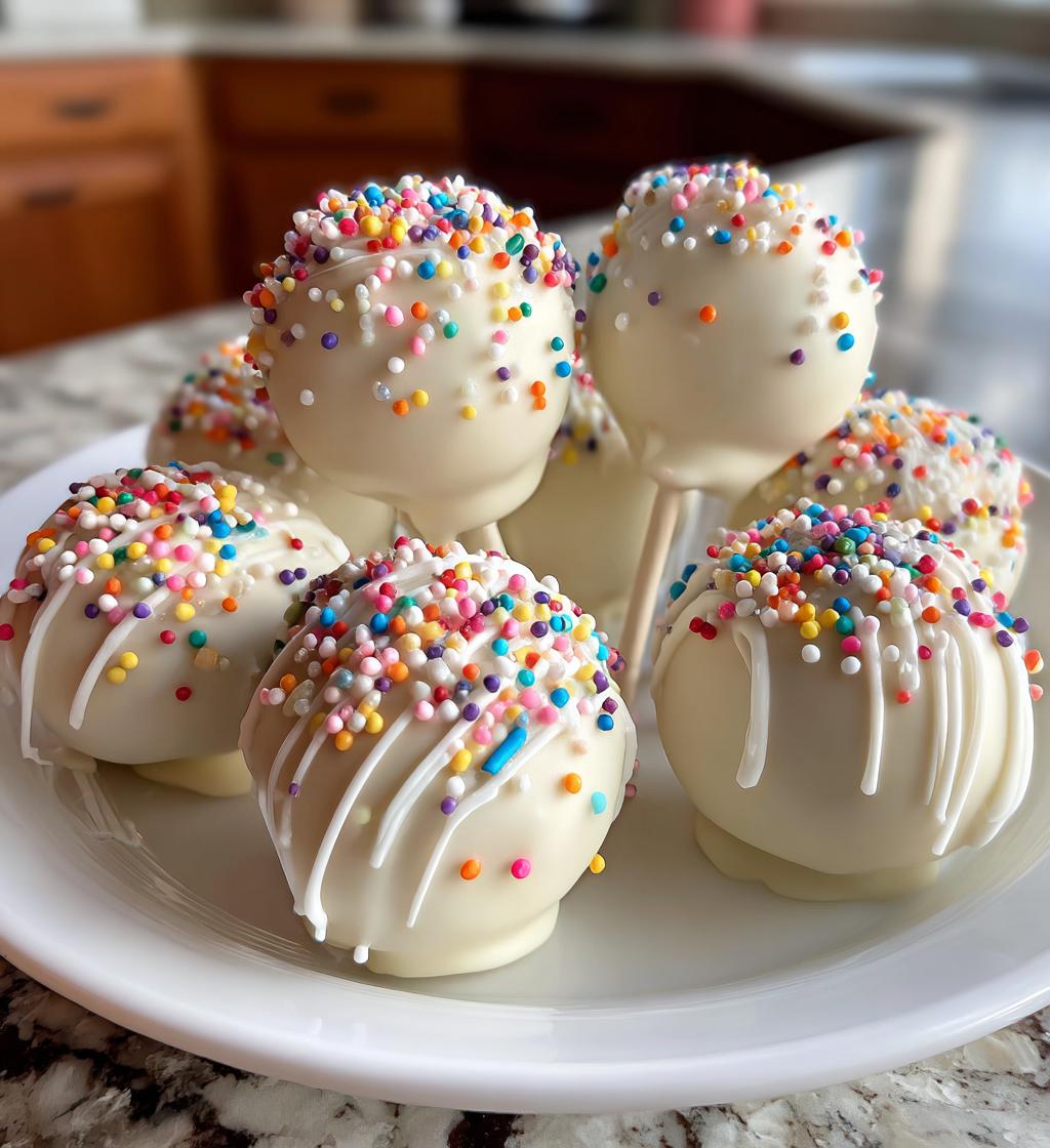 peppermint cake pops