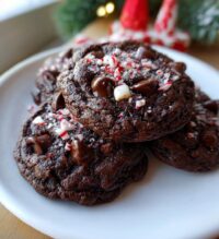 peppermint chocolate cookies