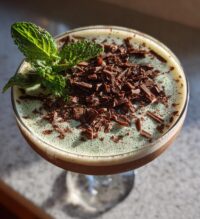 peppermint chocolate martini