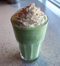 peppermint milkshake