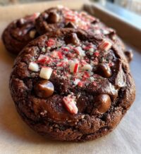 peppermint mocha cookies