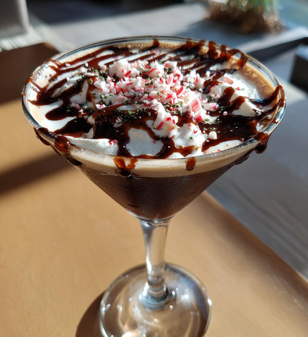 peppermint mocha martini