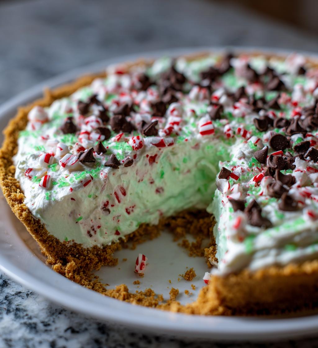 peppermint pie no bake