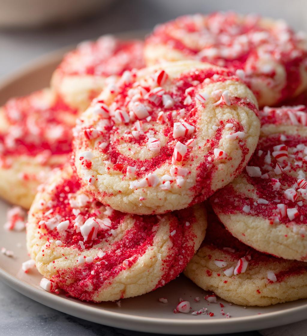 peppermint swirl cookies