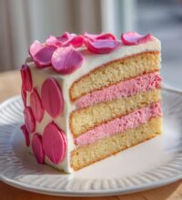 pink football cake
