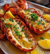 poaching lobster in butter