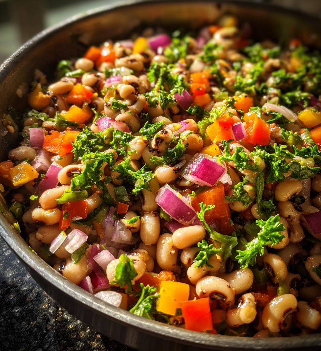 portuguese black eyed pea salad