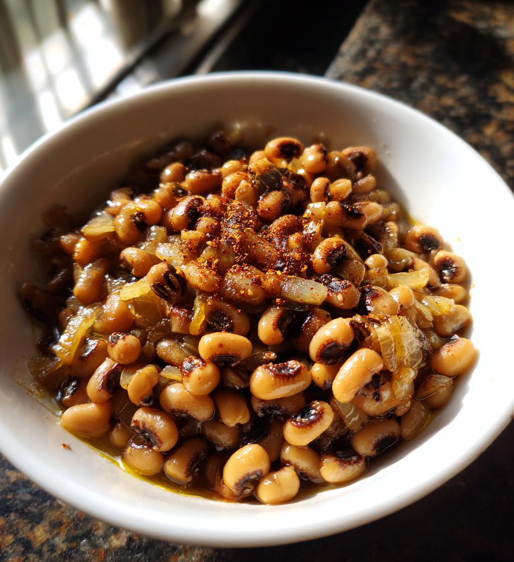 quick black eyed peas recipe