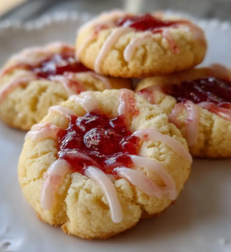 Raspberry Thumbprint Cookies with Lemon Glaze: 5 Irresistible Tips ...