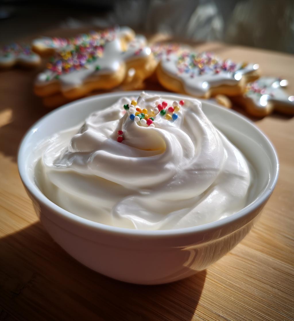receta royal icing para galletas