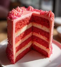 red football cake