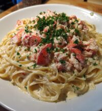 red lobster crab linguini alfredo