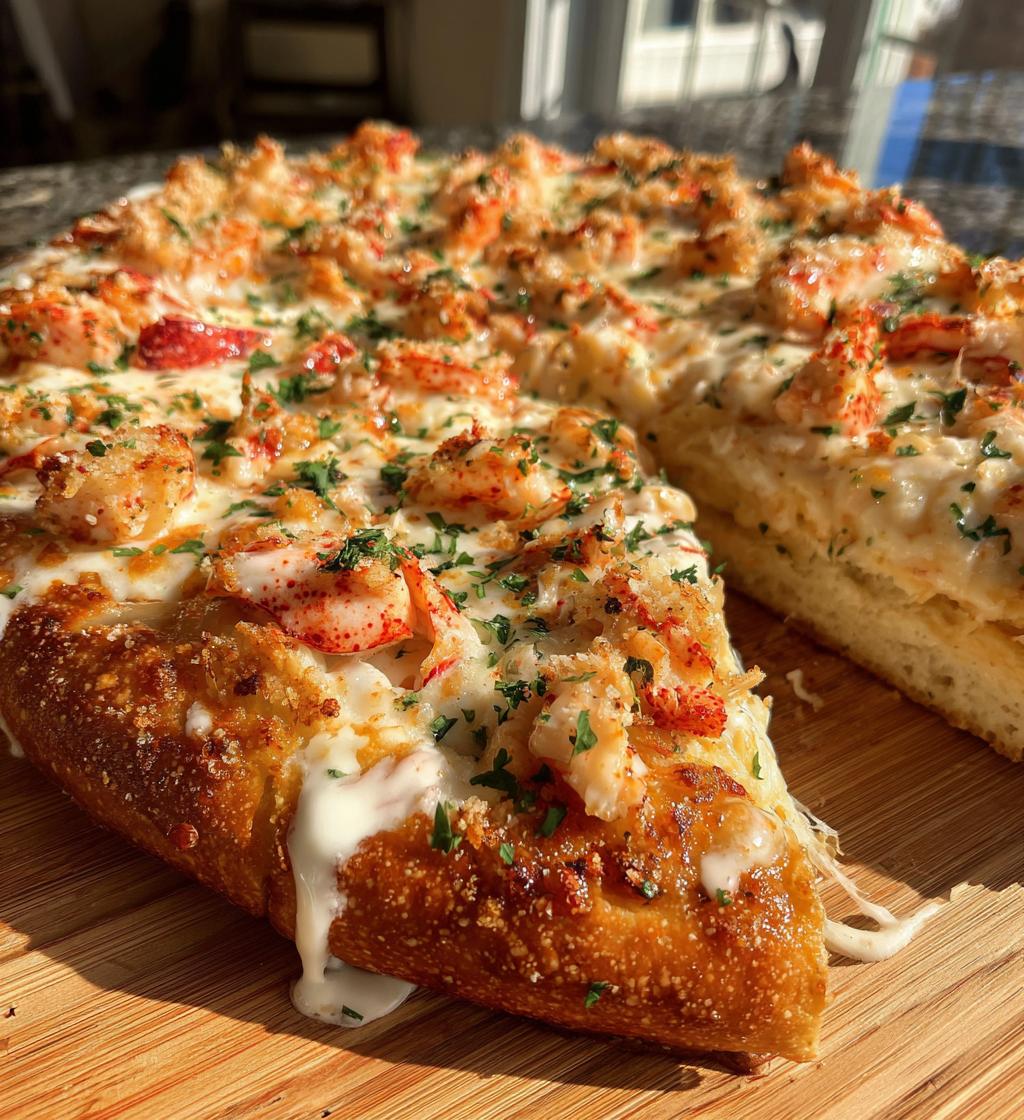 red lobster lobster pizza
