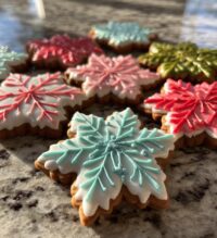 royal icing christmas cookies