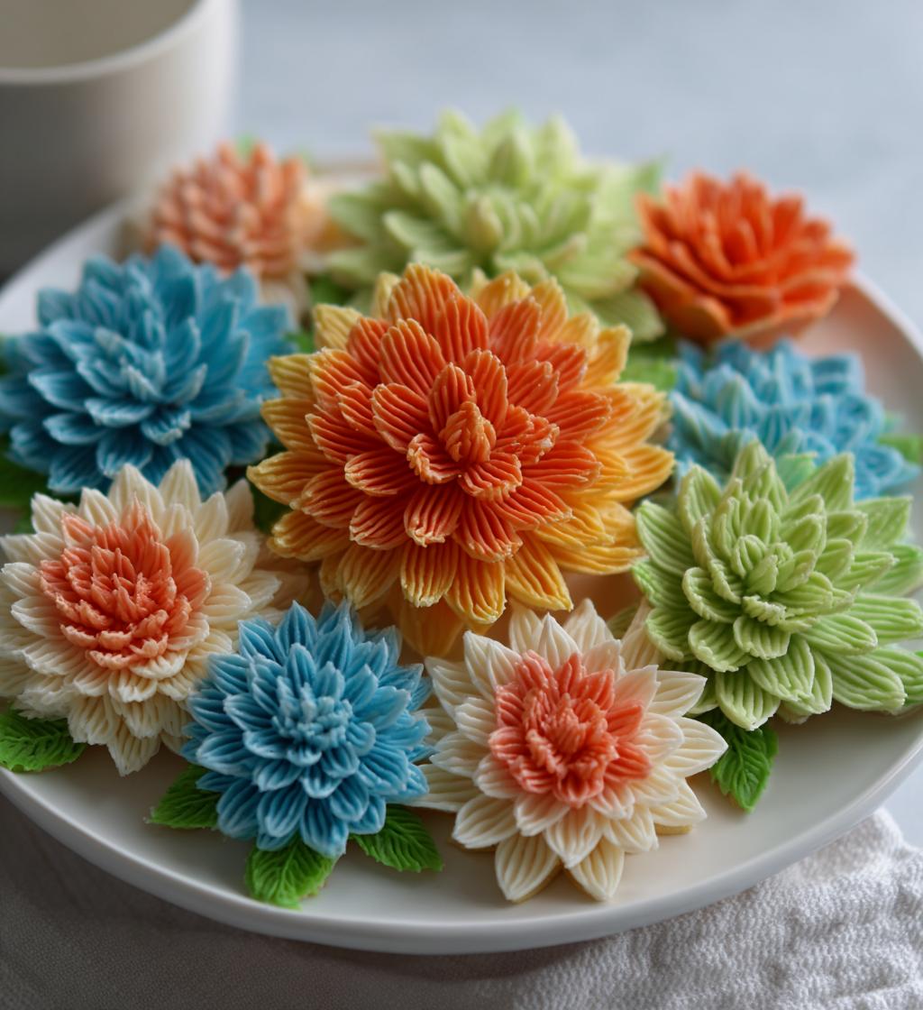 Royal Icing Flowers Tutorial: Create 5 Stunning Designs – Vihaad Recipes