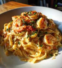 shrimp and lobster alfredo