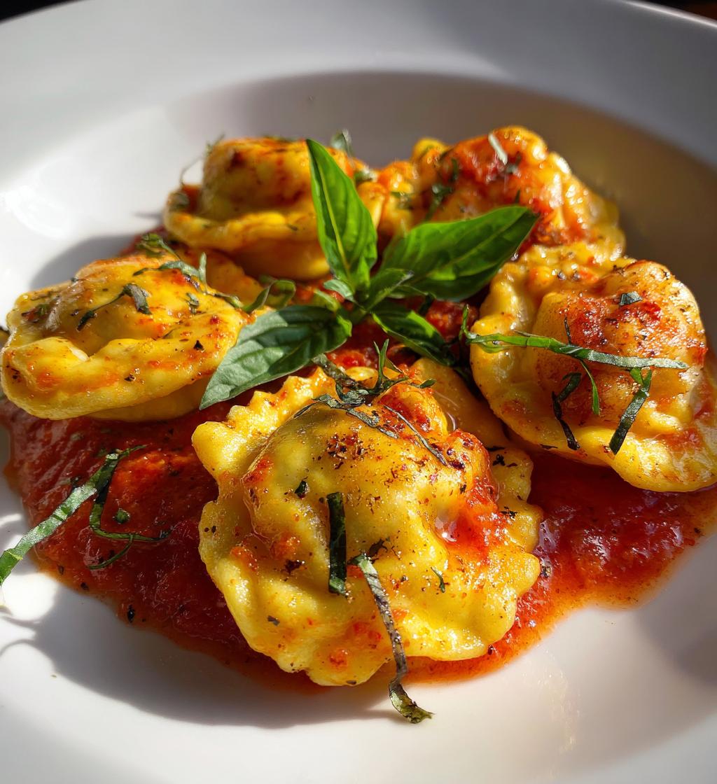 shrimp and lobster ravioli