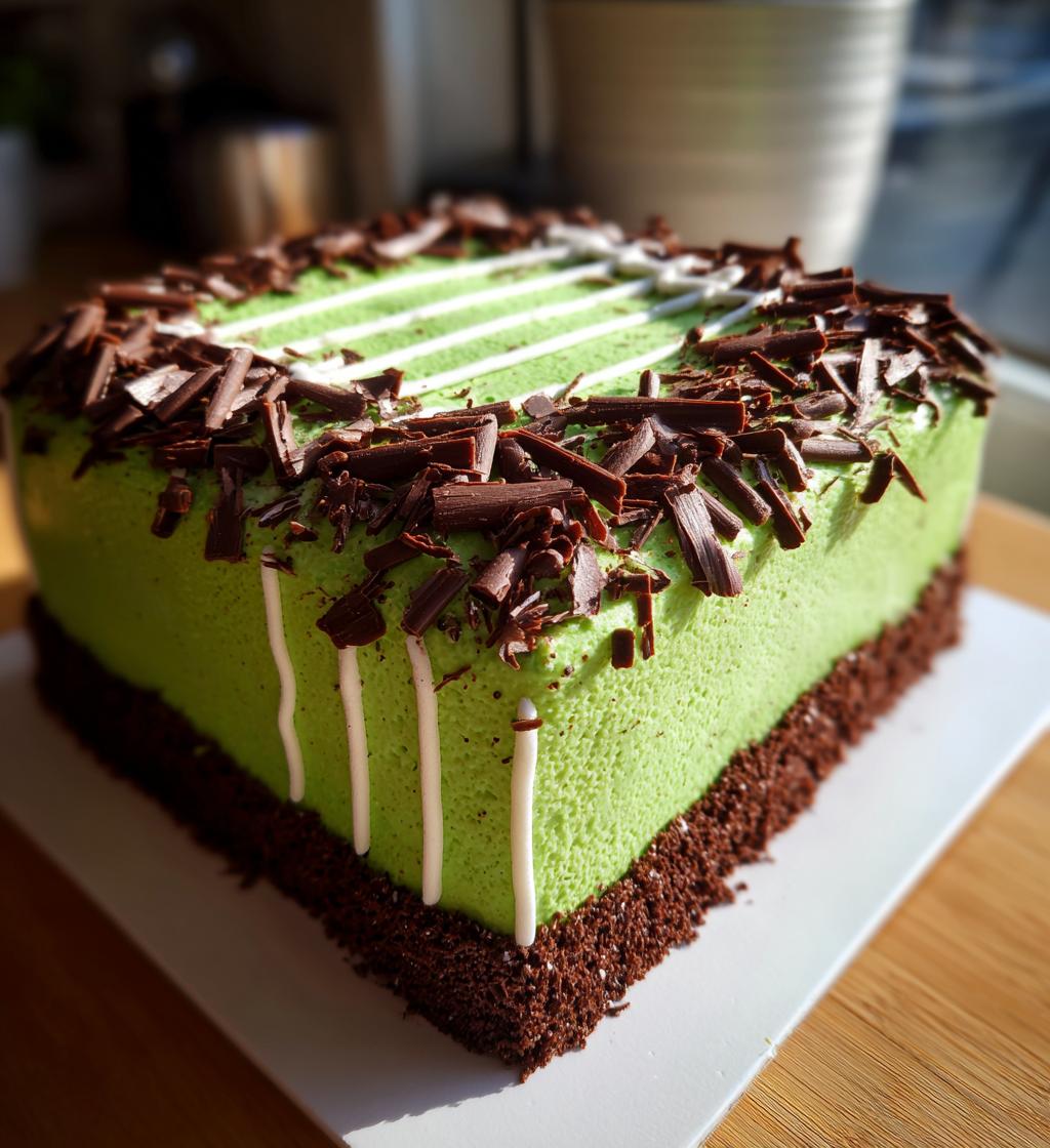 simple football cake