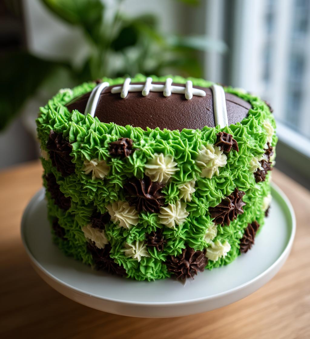 small football cake