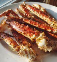 smoked crab legs