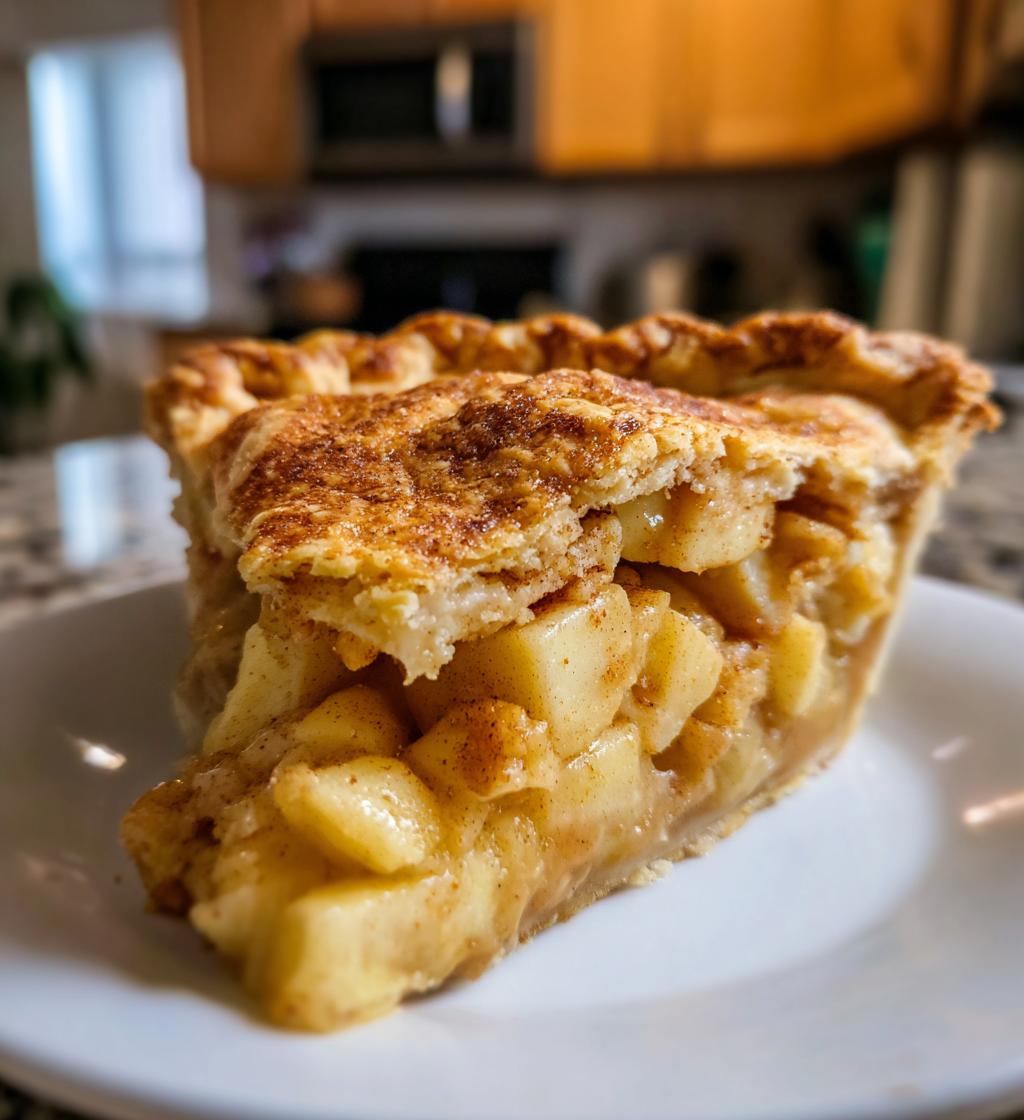 snickerdoodle apple pie