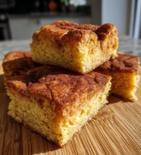 snickerdoodle bars recipe