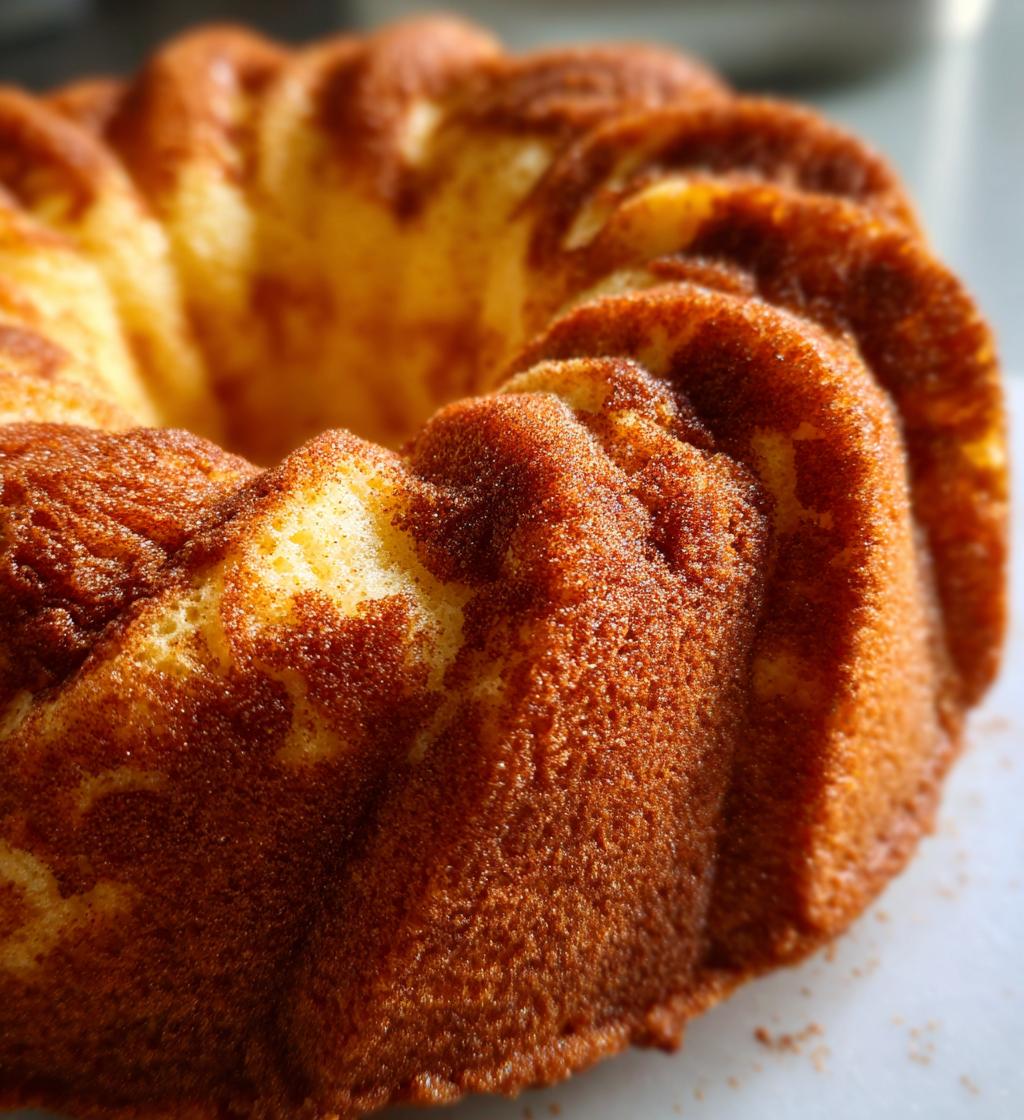 snickerdoodle bundt cake