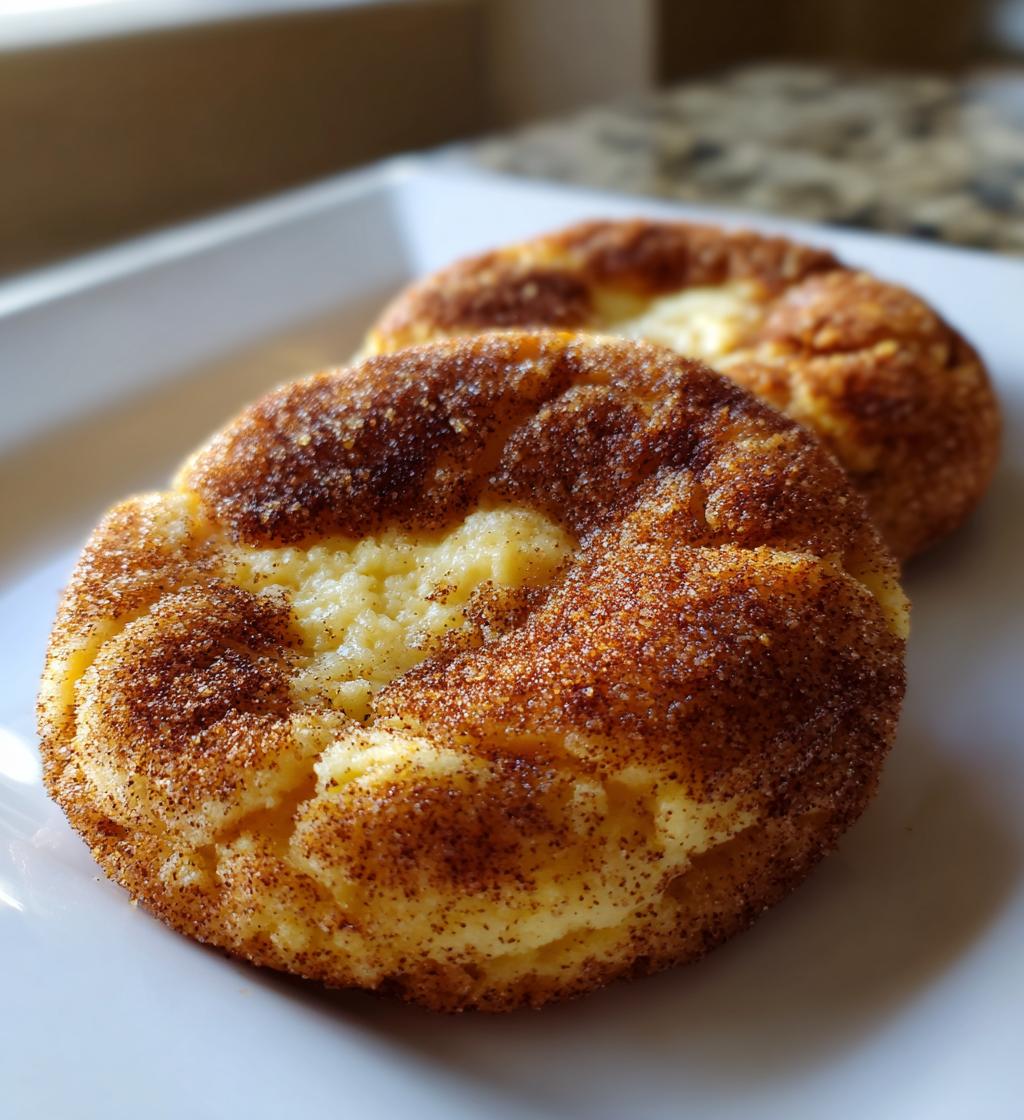 snickerdoodle cheesecake cookies