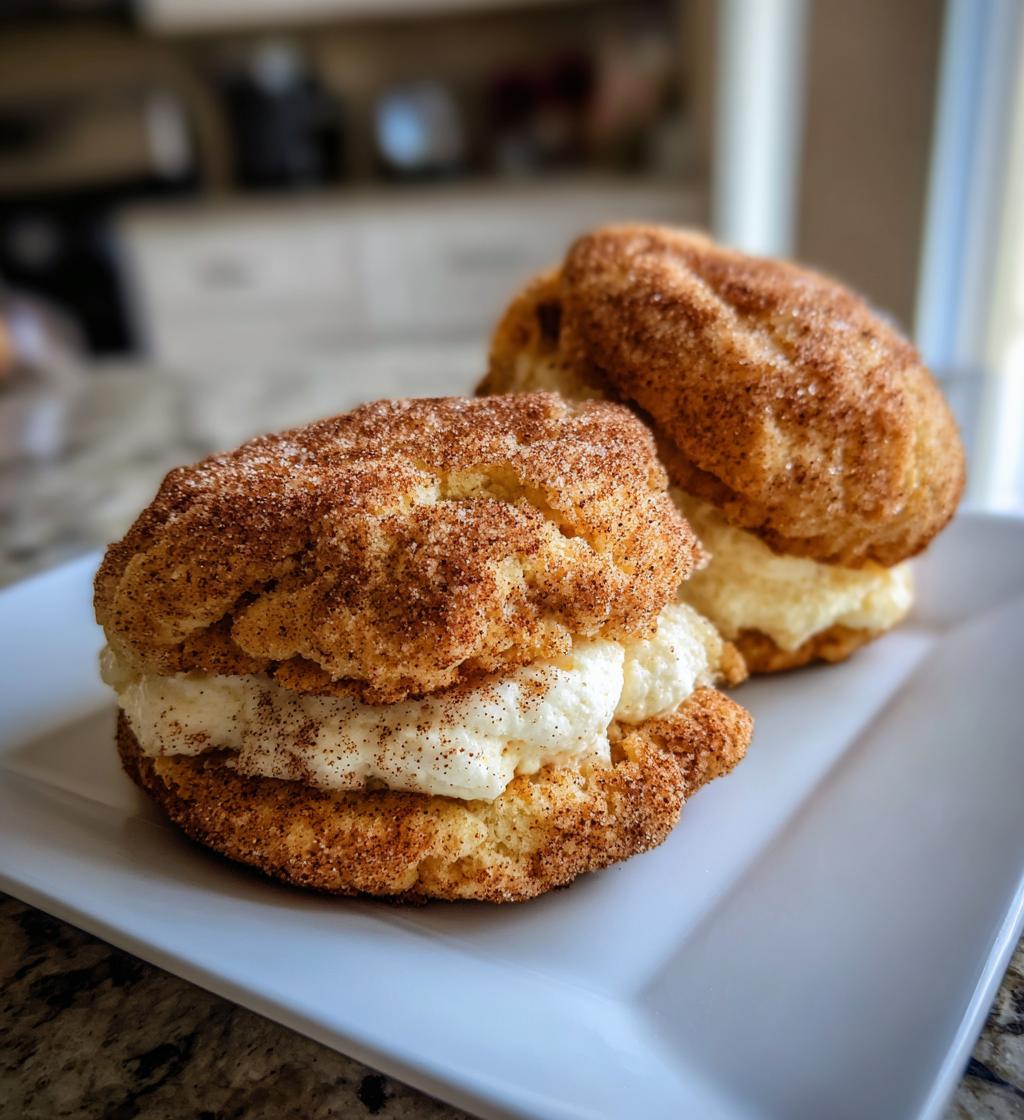 snickerdoodle cookies with cream cheese
