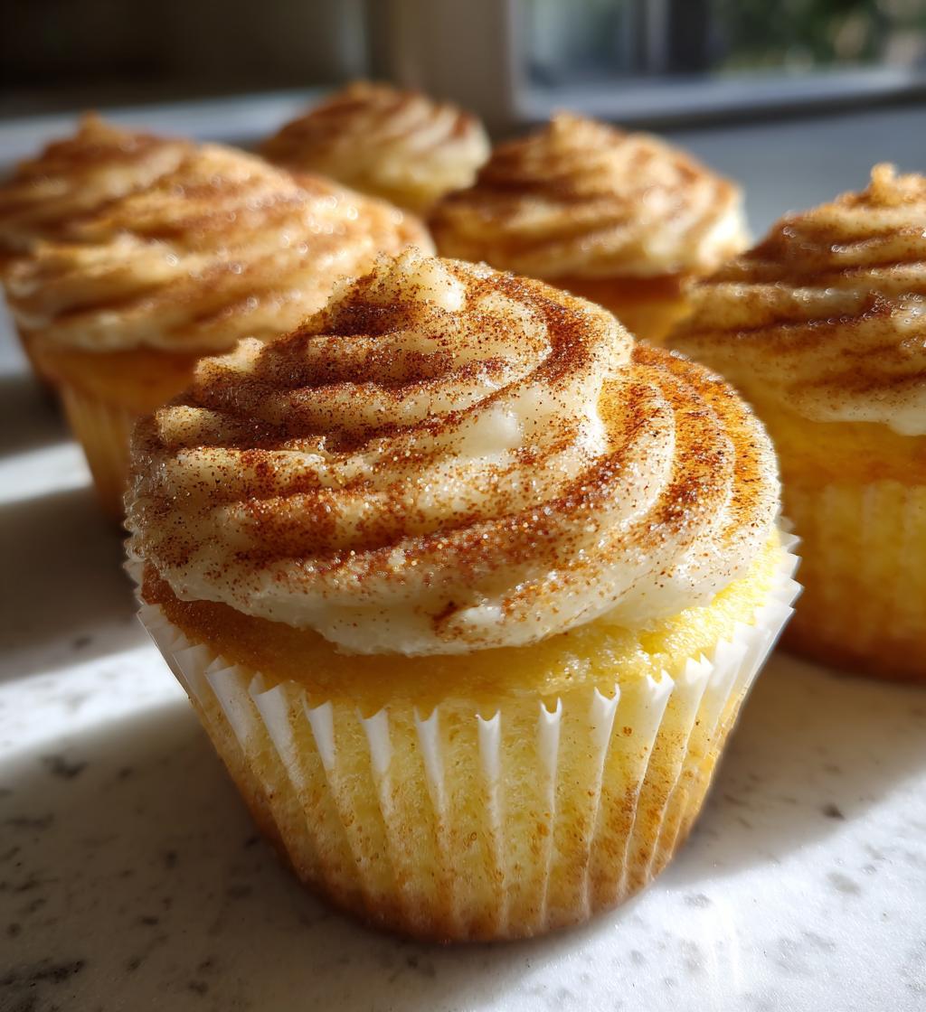 snickerdoodle cupcakes