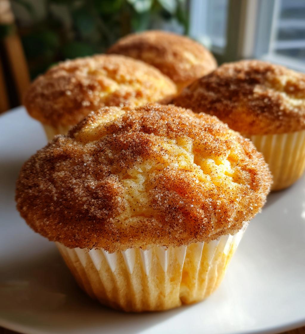 snickerdoodle muffins