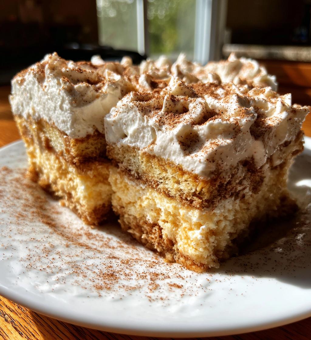 snickerdoodle poke cake