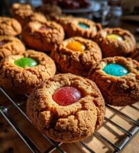 snickerdoodle thumbprint cookies