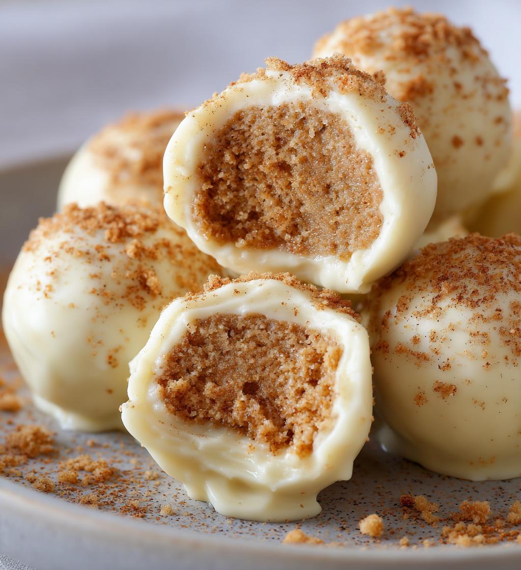 snickerdoodle truffles