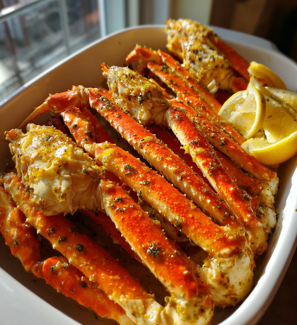 snow crab legs recipe baked