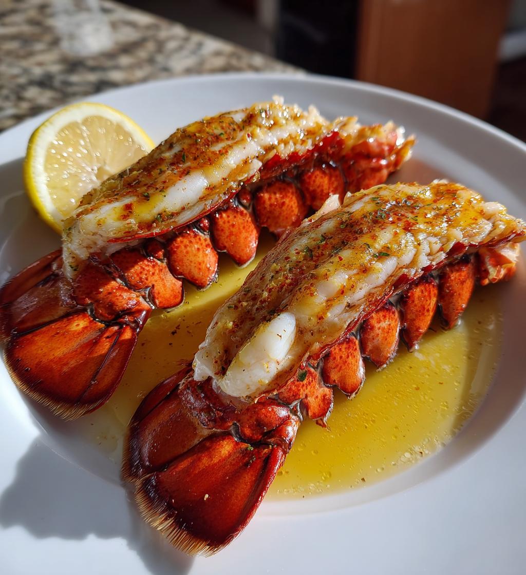 sous vide lobster tail