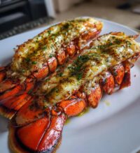 split lobster tail recipe