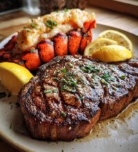 steak and lobster dinner