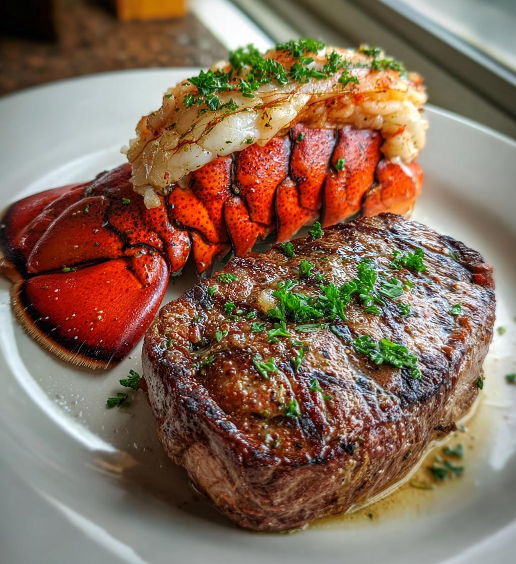 steak and lobster dinner for two