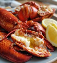 steamed lobster