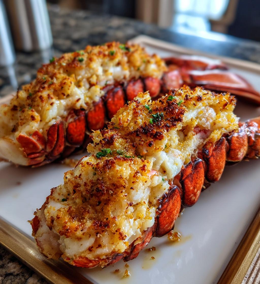 stuff lobster tail recipes