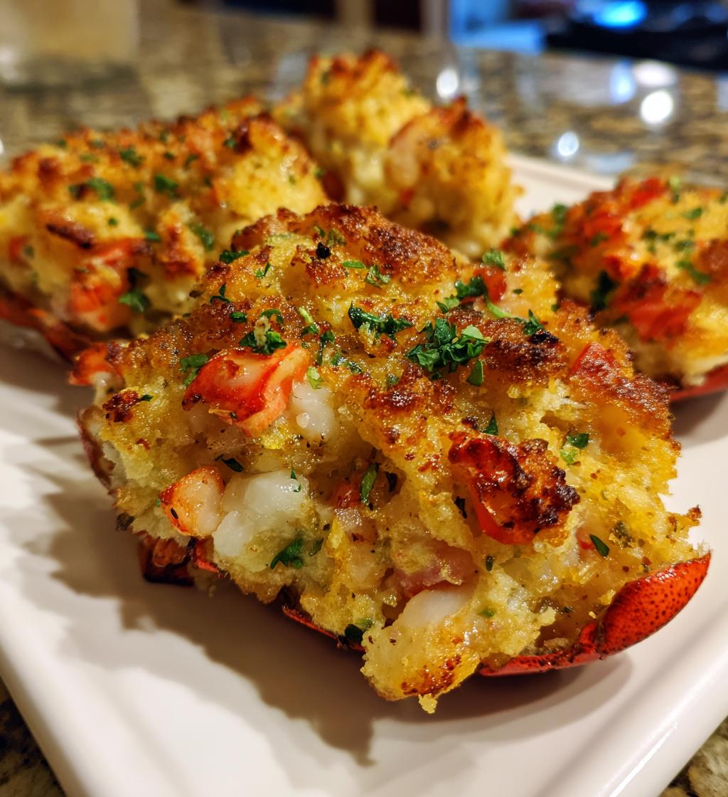 stuffed lobster