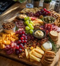 super bowl charcuterie board ideas