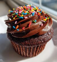 super bowl cupcake