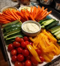 super bowl veggie tray ideas